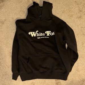 White Fox Boutique ‘Twin Flame’ Dark Grey Hoodie Sweater